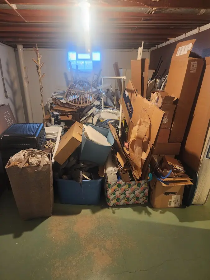 Roll-off dumpster container at job site for Construction Dumpster Rental in Ashland City